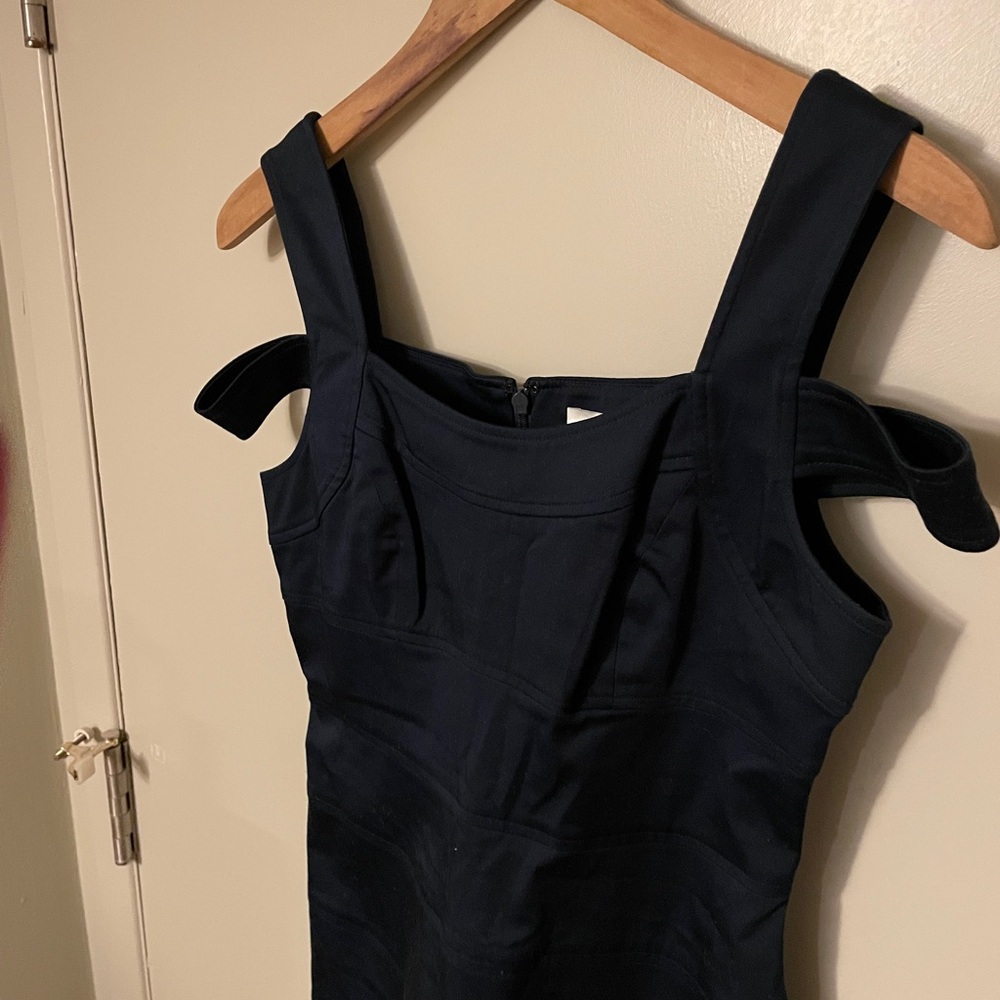 Max & Cleo Midnight Blue Sleeveless Dress - Picture 5 of 6